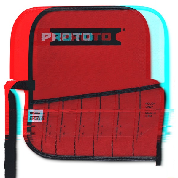 Proto Red Canvas 7-Pocket Tool Roll J25TR31C